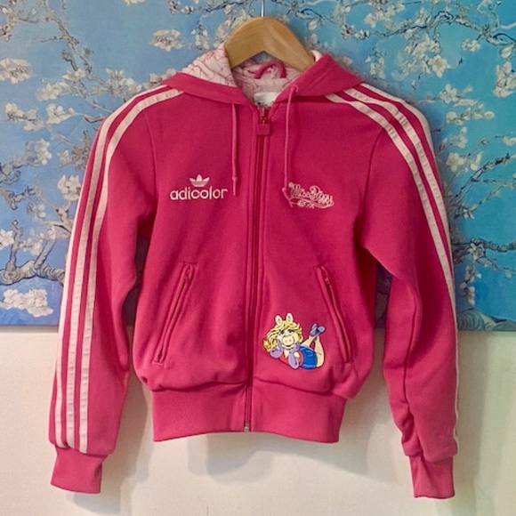 Miss piggy adidas jacket Clearance